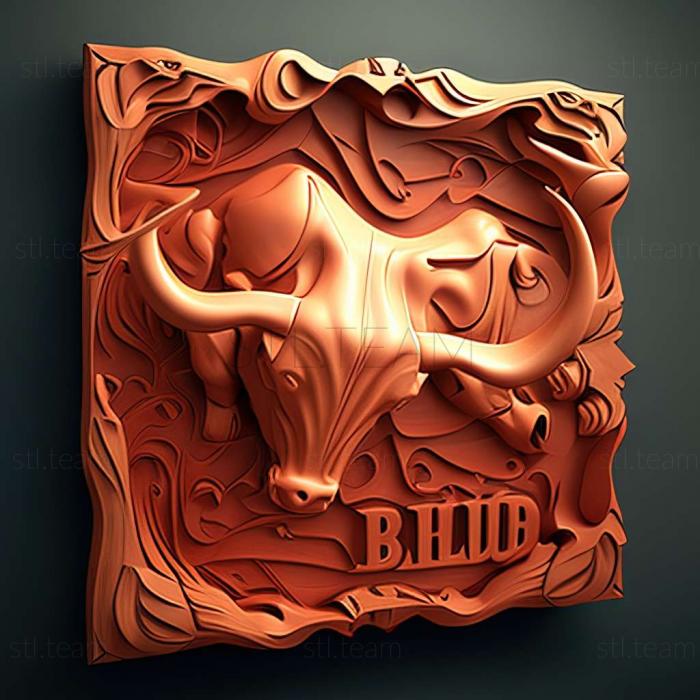 3D модель Червоний бик (STL)